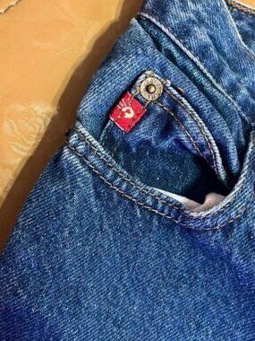Vintage 90s Y2K Mudd Flare Jeans | Button Fly Wide Leg | Womens 24